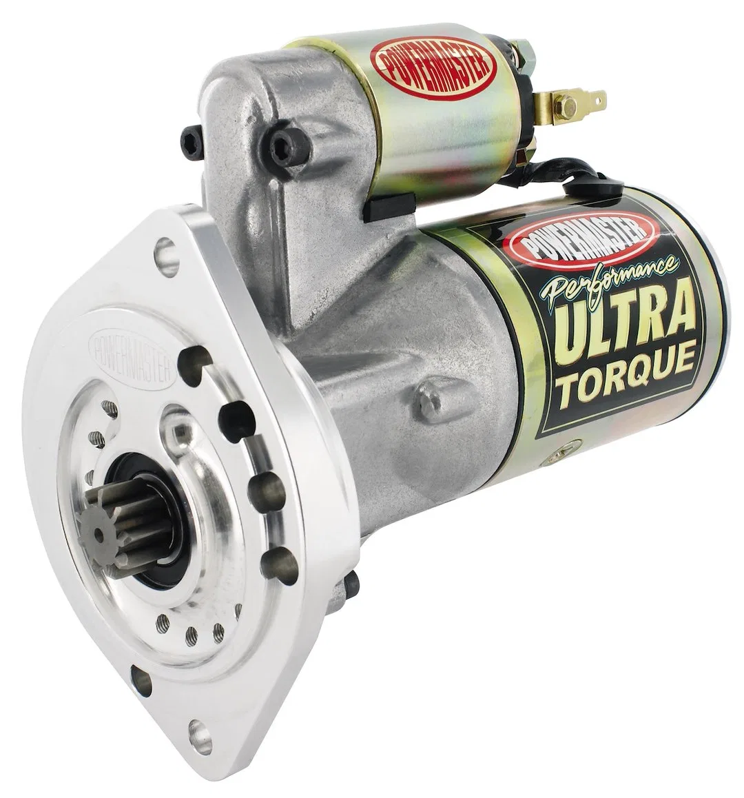 9403 – POWERMASTER Starter, Mini Starter 4.4:1 Gear Reduction Ratio 18:1 Compression 157 Tooth Count 3/4 Inch Ring Ge...
